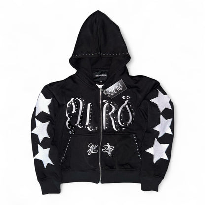 Black “SETIN $TONE” Hoodies